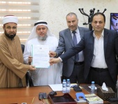تعين الدكتور خليل أبو خضر عميدا للكلية 